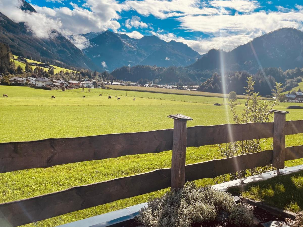 Apartment Weitblick Wald im Pinzgau Exterior foto